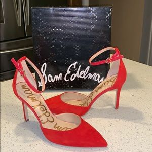 Sam Edelman ankle strap pumps